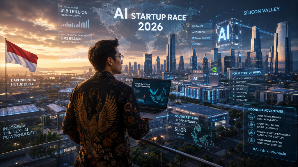 Mengapa Startup AI Amerika Mendominasi 2026, Pelajaran untuk Founder Indonesia