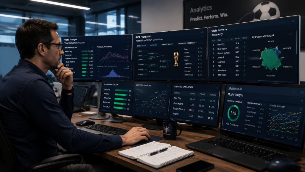 Startup Analitik Olahraga Bikin AI Prediksi Piala Dunia 2026 Makin Akurat